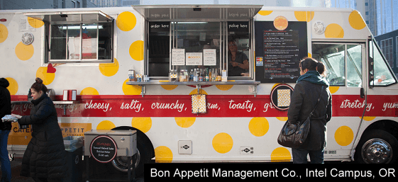 Northwest Mobile Kitchens Custom Food Truck Design for Bon Appetit Management Company