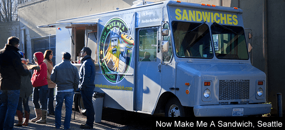 Northwest Mobile Kitchens Custom Food Truck Design for Now Make Me A Sandwich
