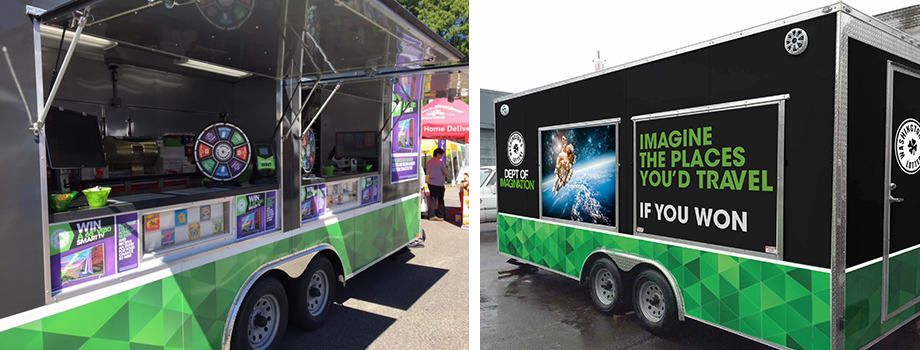 Washington State Lottery Concession Trailer