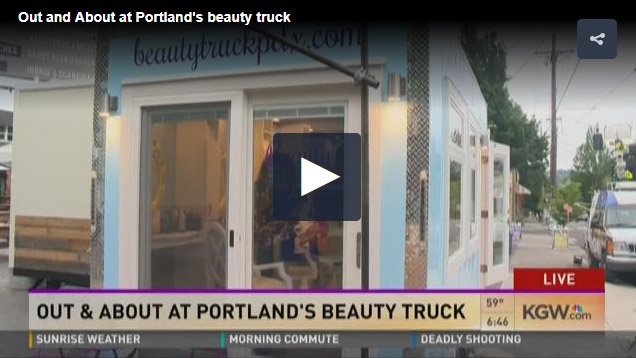 beauty trailer salon marketing vehicle