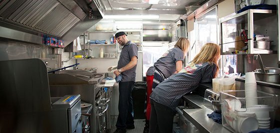 Northwest Mobile Kitchens Custom Food Truck Design for Bon Appetit Management Company