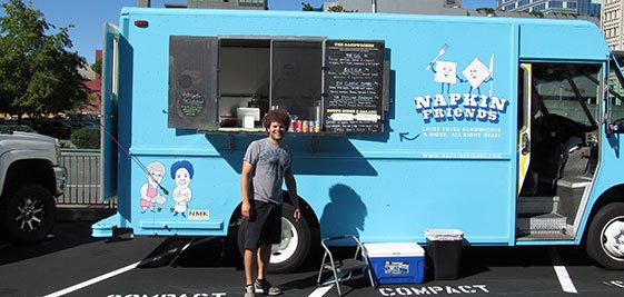 Northwest Mobile Kitchens Custom Food Truck Design for Napkin Friends